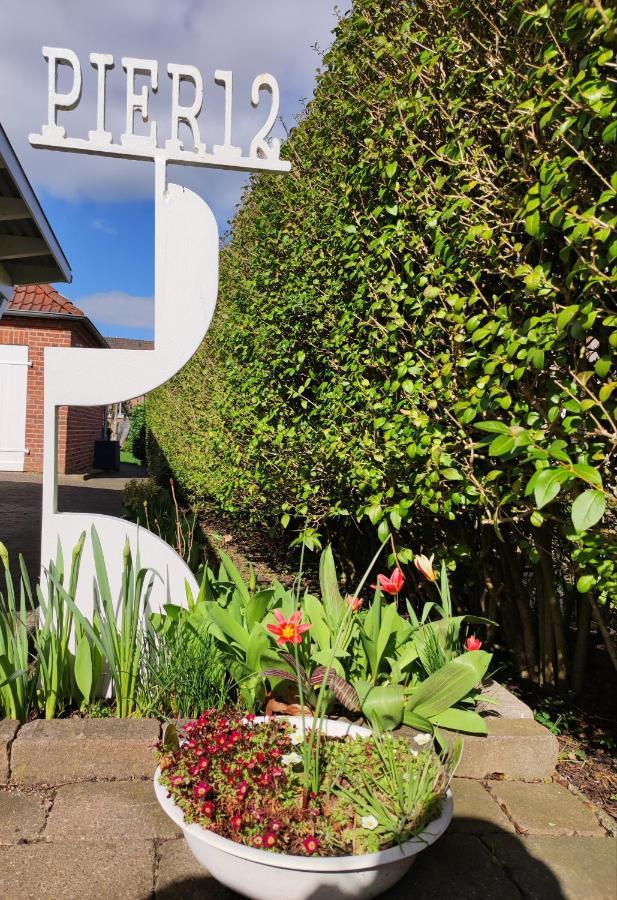 Pier 12 Ferienwohnung Eckernforde Bagian luar foto